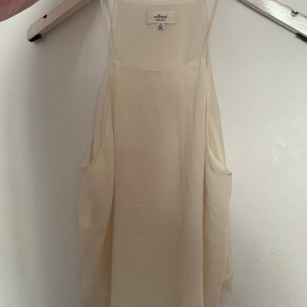 Aritzia Wilfred Silk Tank Top - Picture 4 of 5